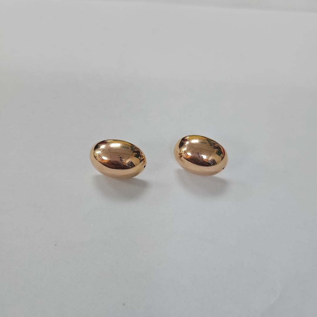 ARETES PAR ORO 14 K 3.6 GRMS (SEMINUEVO)