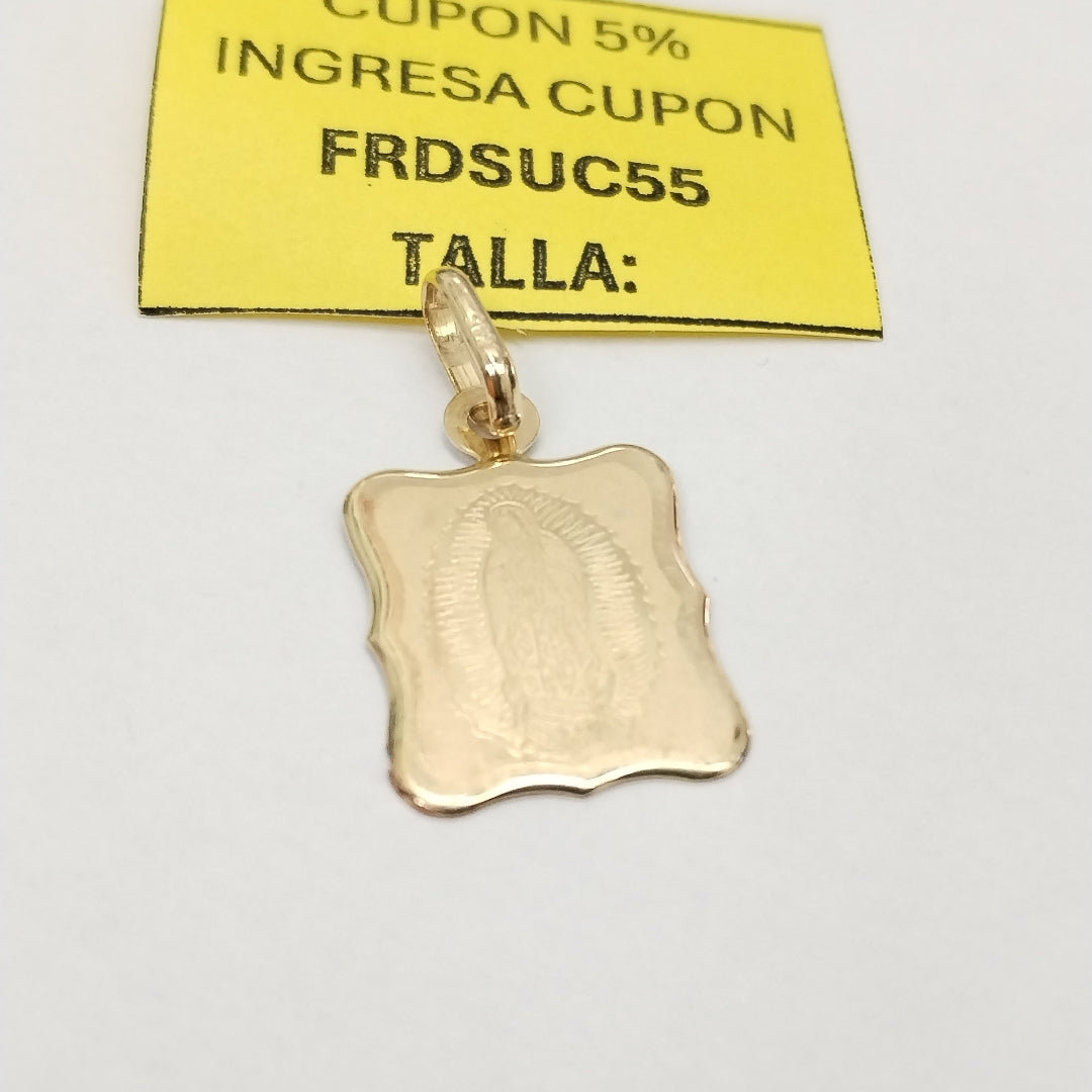 MEDALLA RELIGIOSA ORO 14 K 0,90 GRMS (SEMINUEVO)