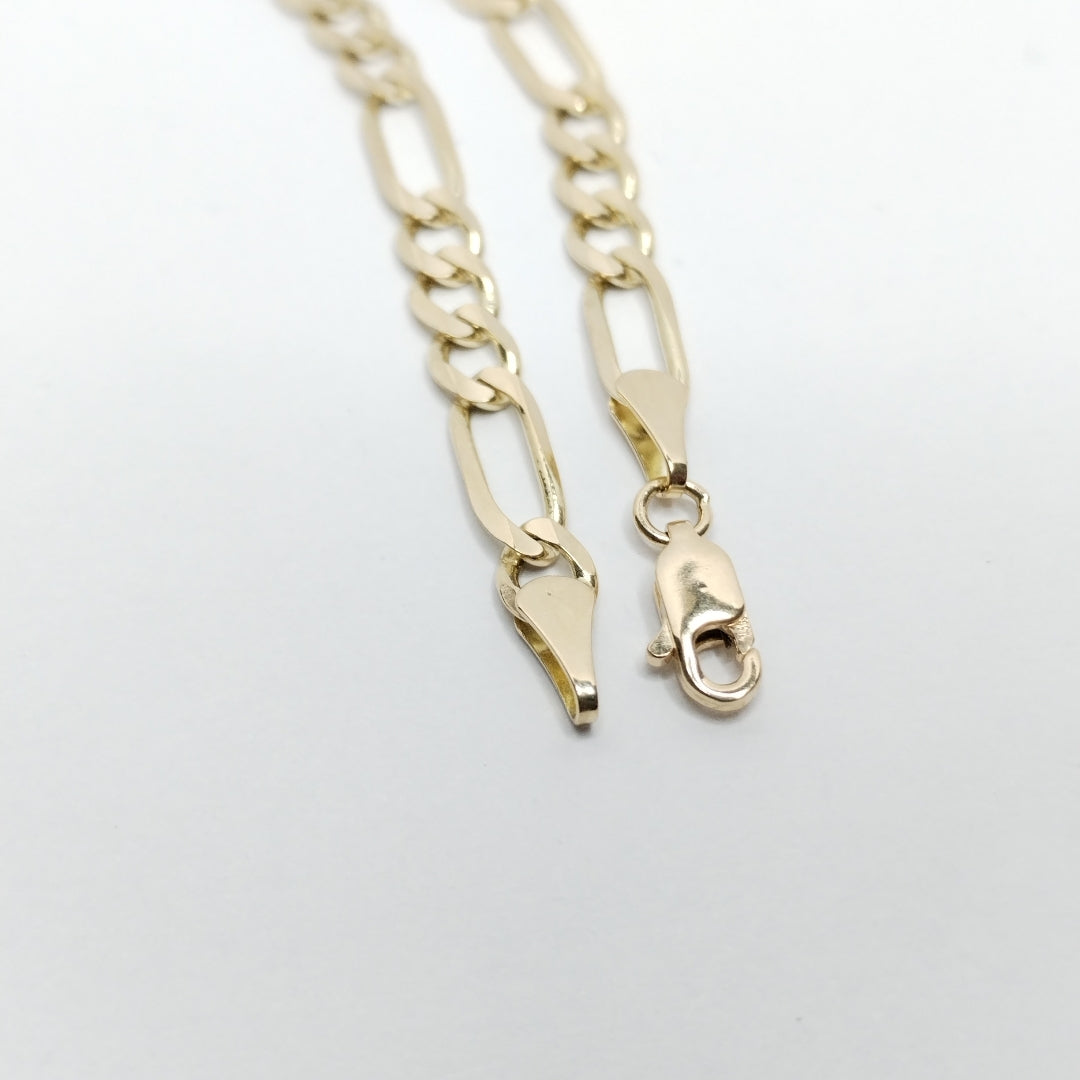 PULSERA 3X1 14K 21 CM 6.5 GR (NUEVO)