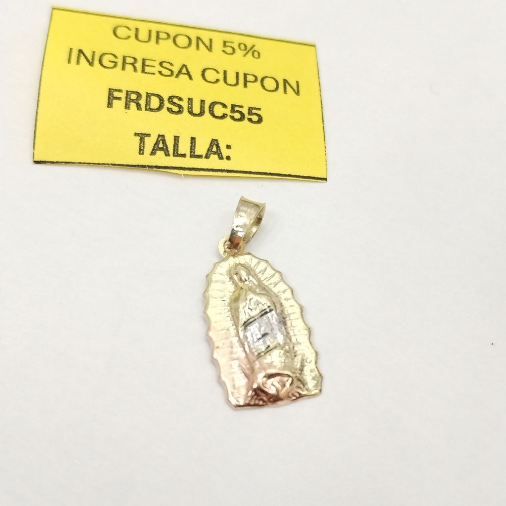 MEDALLA RELIGIOSA ORO,RODIADO 10 K 0,40 GRMS (SEMINUEVO)