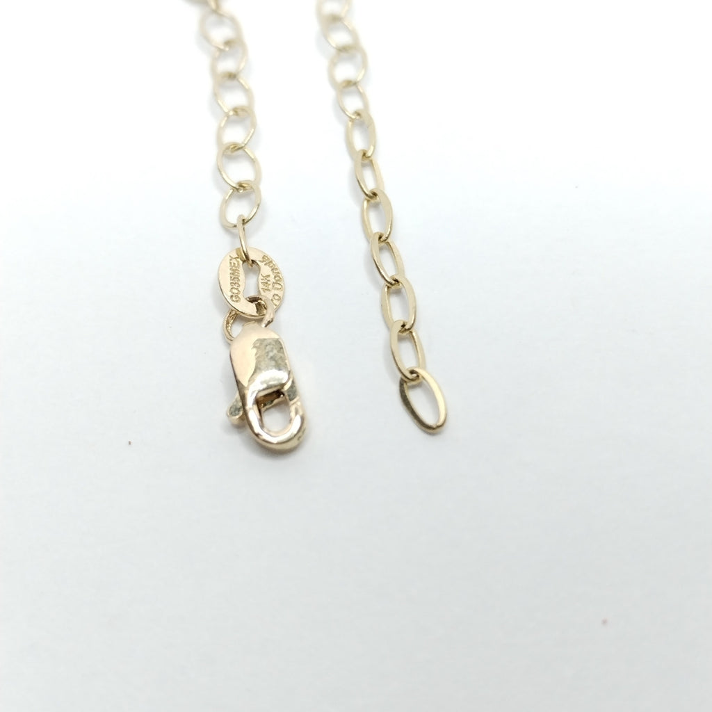 PULSERA ESPECIAL 14K 21 CM 1.9 GR (NUEVO)