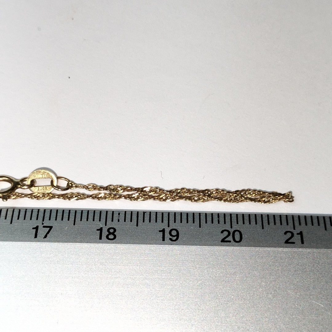 CADENA ORO 14 K 1,40 GRMS (SEMINUEVO)