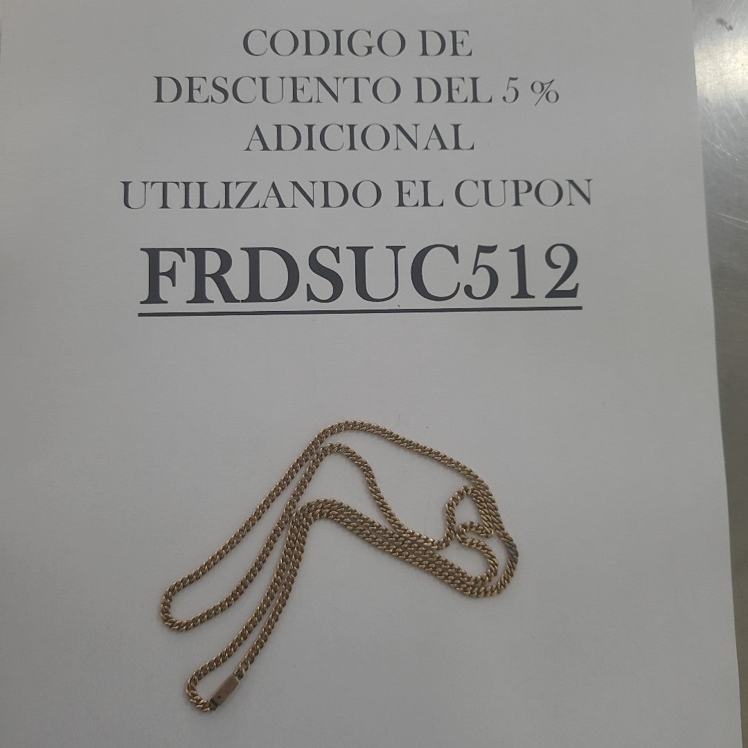 CADENA ORO 8 K 15 GRMS (SEMINUEVO)