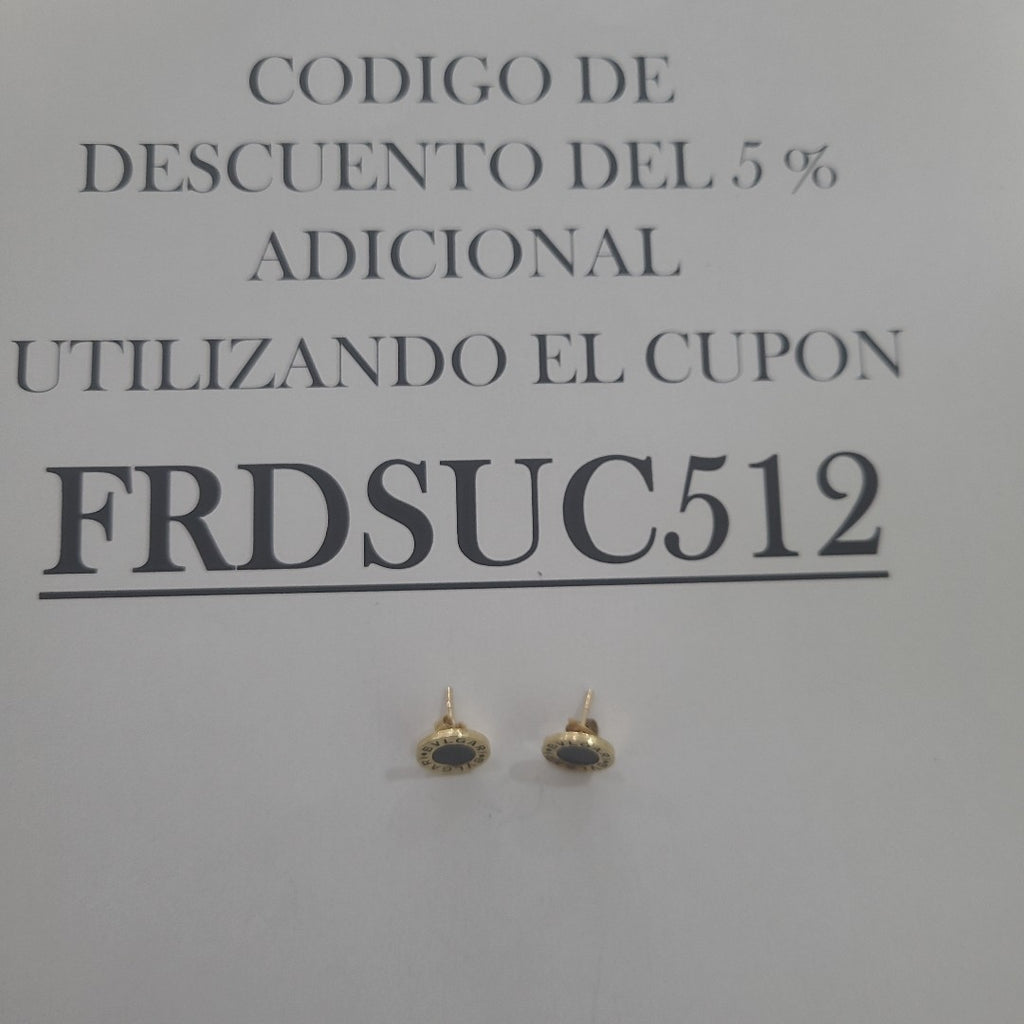 ARETES PAR ORO 14 K 3,00 GRMS (SEMINUEVO)