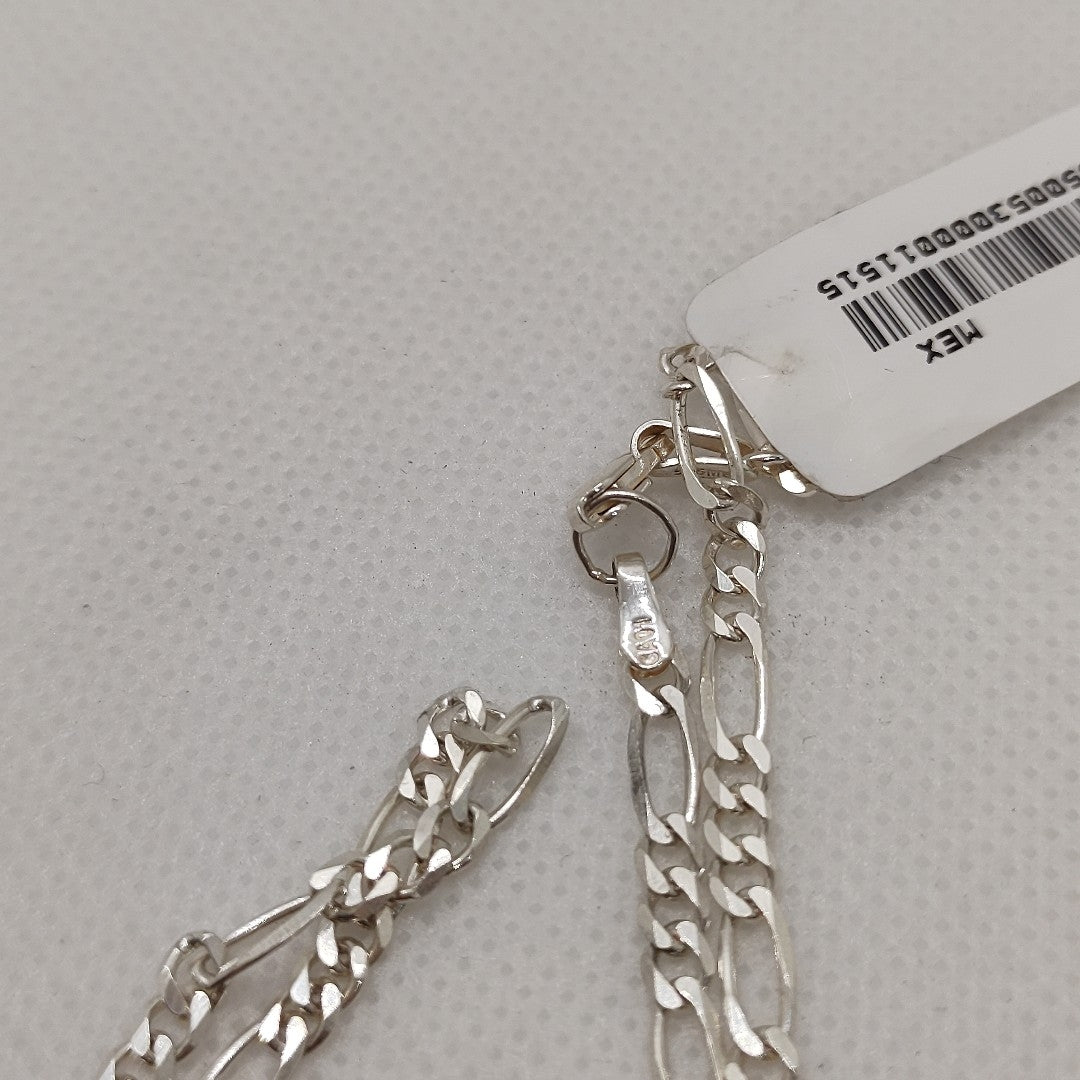 CADENA 3X1 PLATA .925 55 CM 7.02 GR (NUEVO)