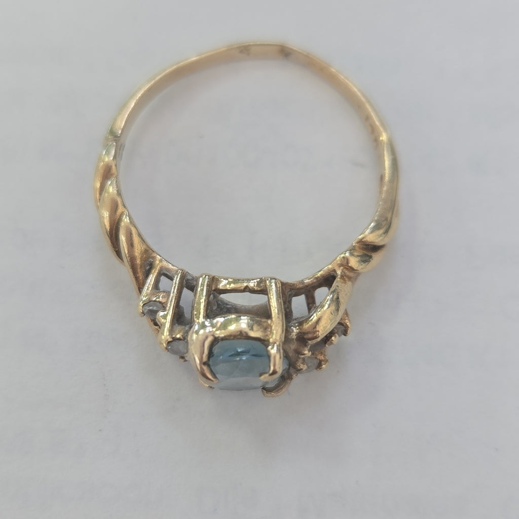 ANILLO ORO 14 K 3,70 GRMS (SEMINUEVO)