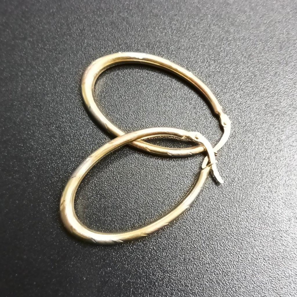 ARRACADAS PAR ORO 10 K 5 GRMS (SEMINUEVO)