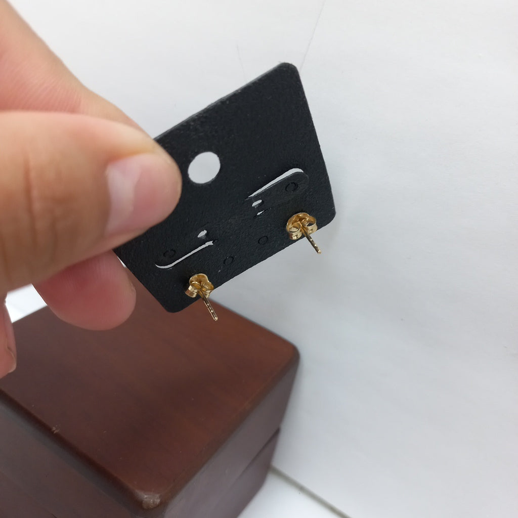 ARETES PAR ORO 14 K 1,10 GRMS (SEMINUEVO)