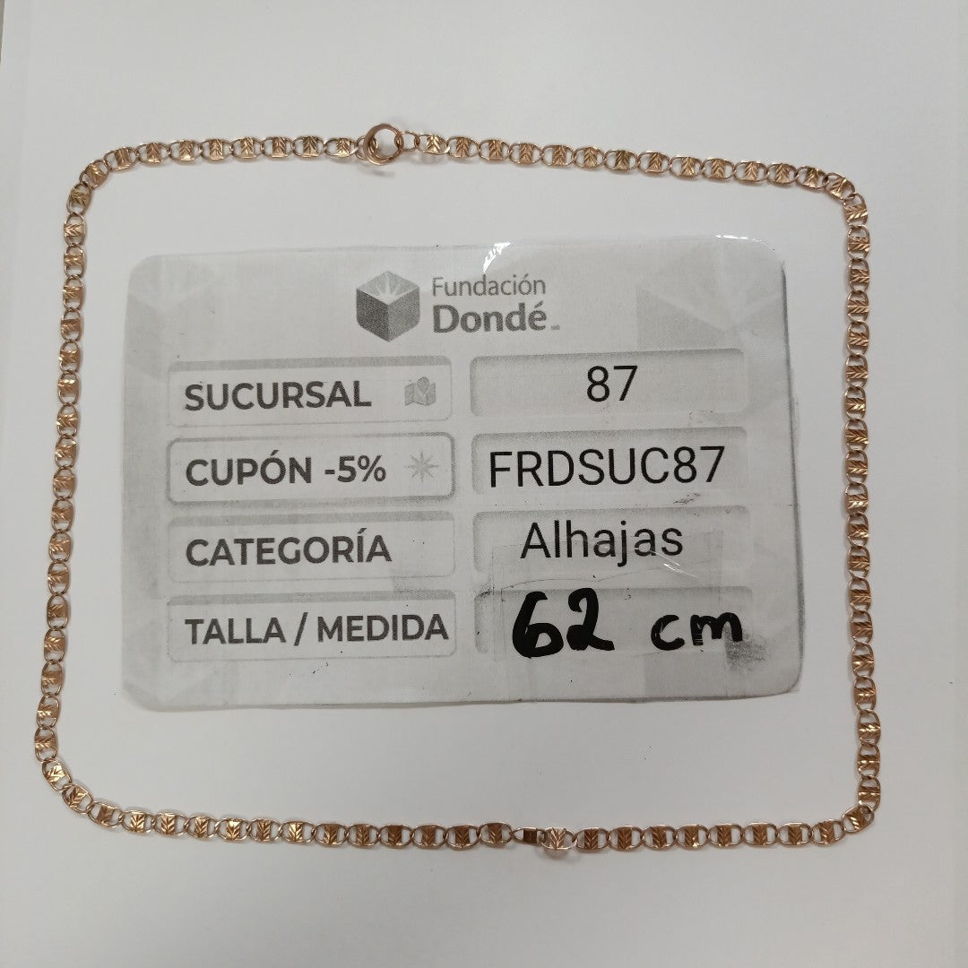 CADENA ORO 8 K 10,00 GRMS (SEMINUEVO)