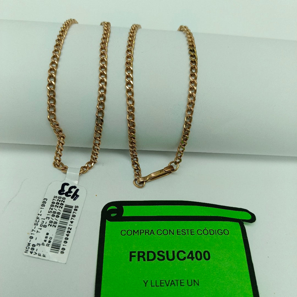 CADENA ORO 8 K 14.4 GRMS (SEMINUEVO)