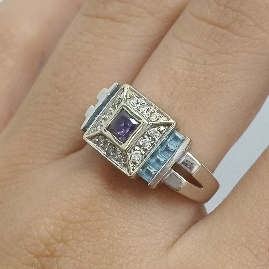 ANILLITO ORO BLANCO 14 K 5,00 GRMS (SEMINUEVO)