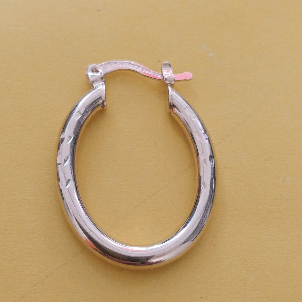 ARETES TEJIDO ARRACADAS CON NUMEROS ROMANOS 14K 2.1 GR (NUEVO)