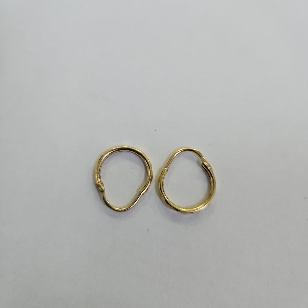 ARRACADAS PAR ORO 14 K 0.9 GRMS (SEMINUEVO)