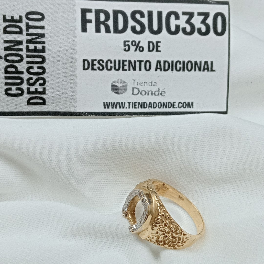 ANILLO ORO 14 K 6,30 GRMS (SEMINUEVO)