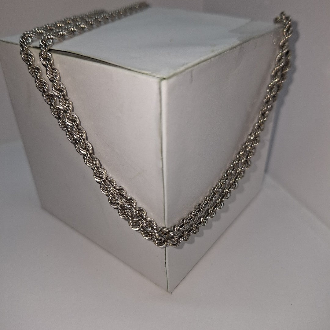 CADENA ORO BLANCO 14 K 29.4 GRMS (SEMINUEVO)