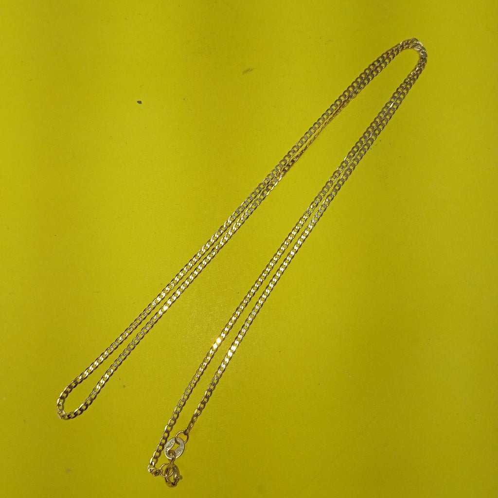 CADENAS BARBADA AMARILLA ORO 14K 1.9 (NUEVO)