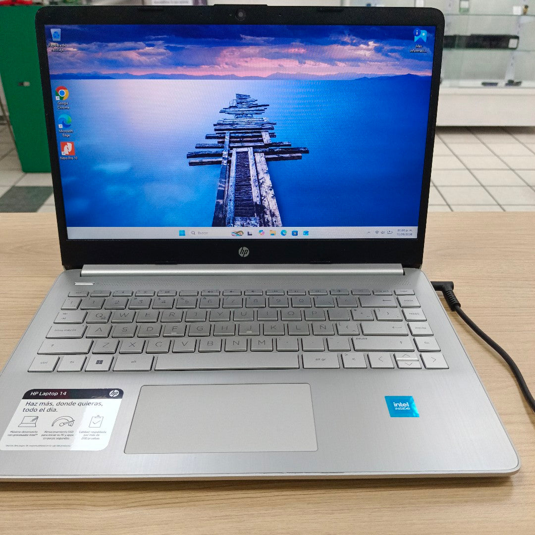 LAPTOP HP 14-DQ0532LA (2024) 128 GB SSD 4 GB RAM (SEMINUEVO)