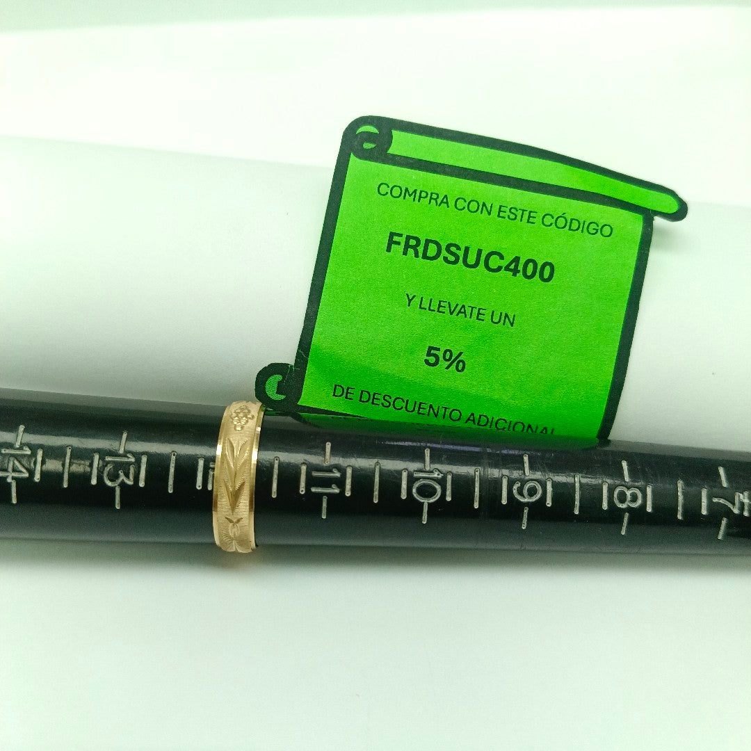 ARGOLLA ORO 8 K 2.1 GRMS (SEMINUEVO)