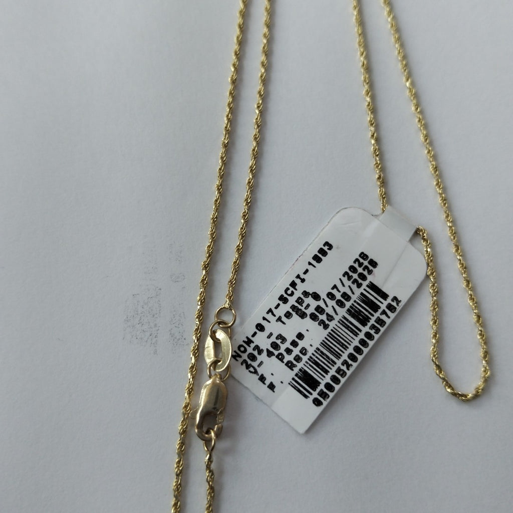CADENA TORZAL 14K 55 CM 2.9 GR (NUEVO)