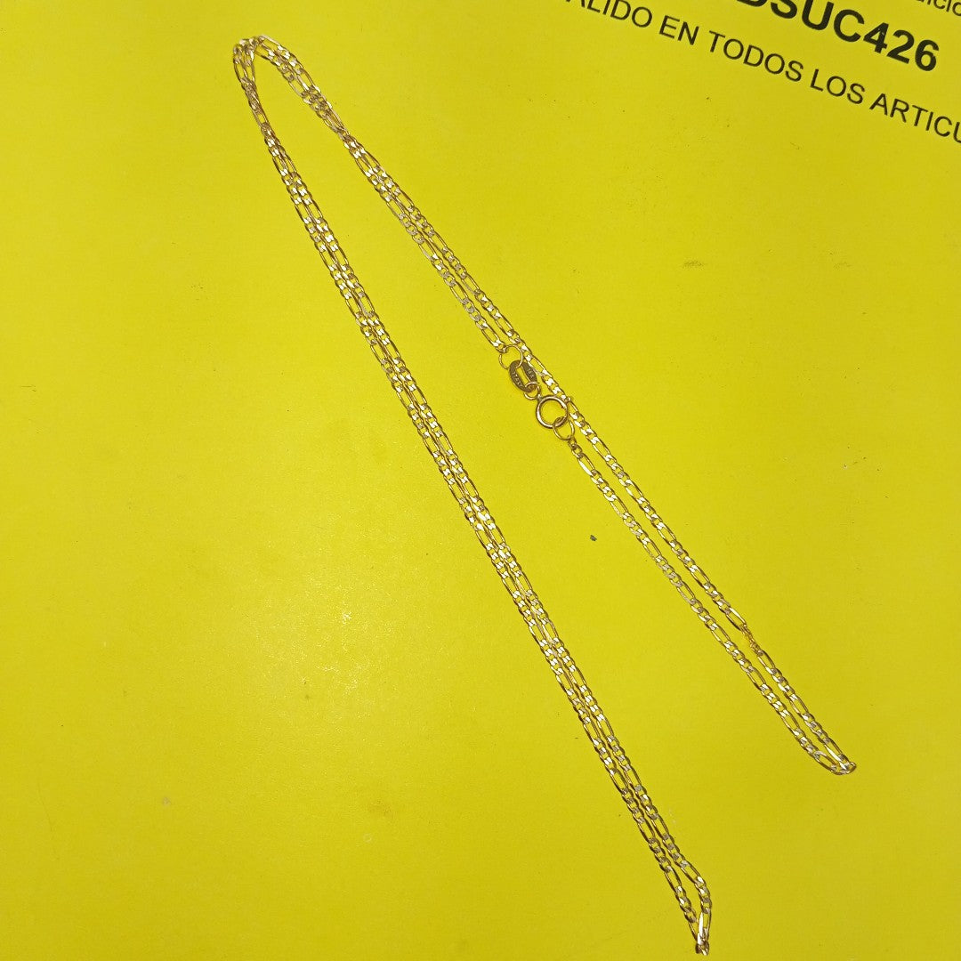CADENAS CARTIER 3 1 AMARILLA ORO 14K 2.1 (NUEVO)