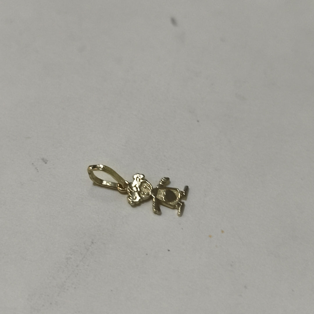DIJE NIÑA 10K 0.3 GR (NUEVO)