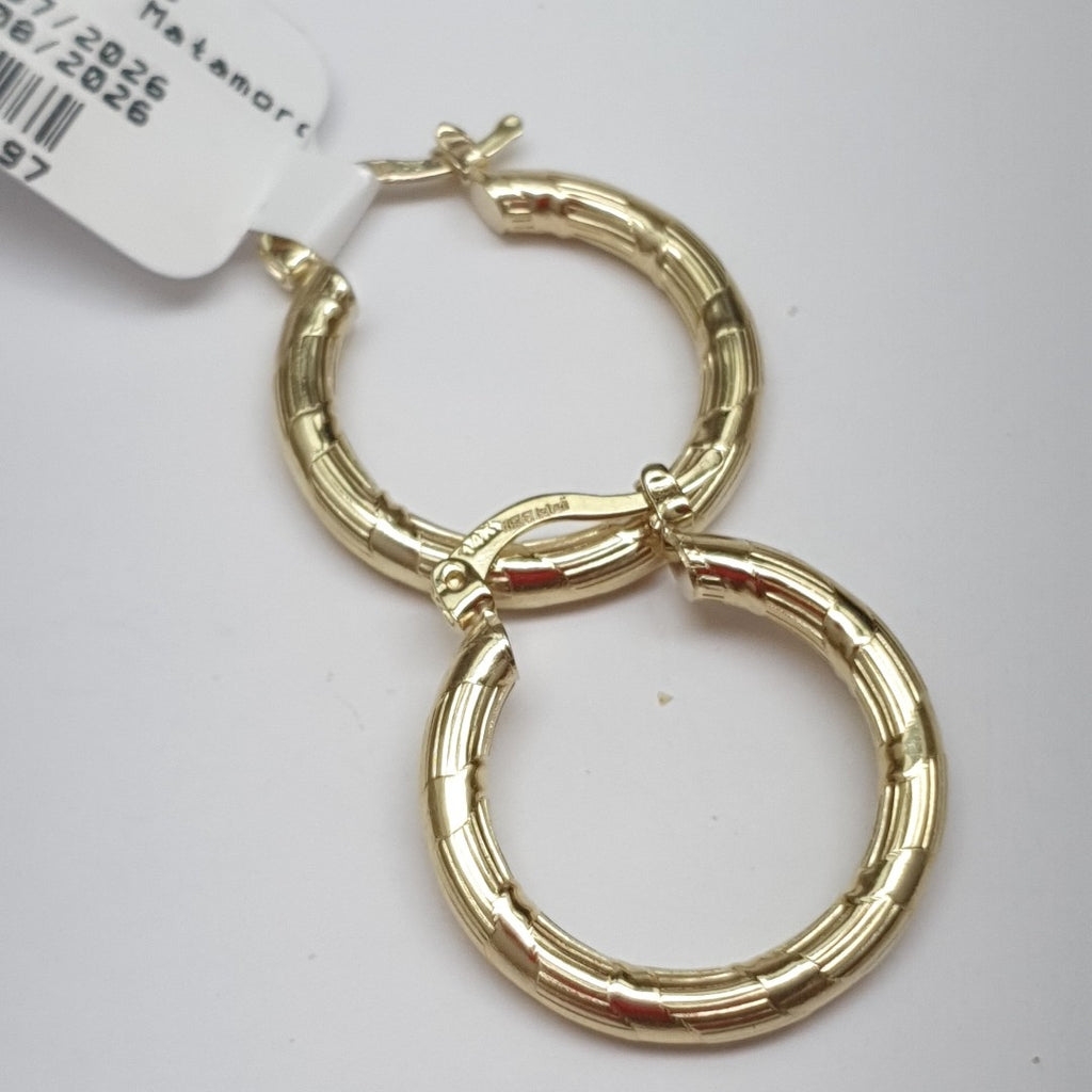 ARETES ARRACADAS 14K 2.7 GR (NUEVO)