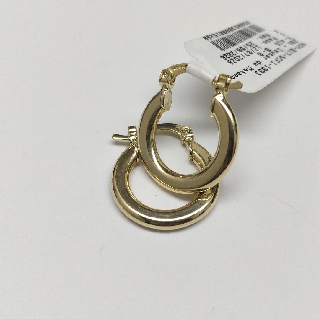 ARETES ARRACADAS 14K 1.6 GR (NUEVO)