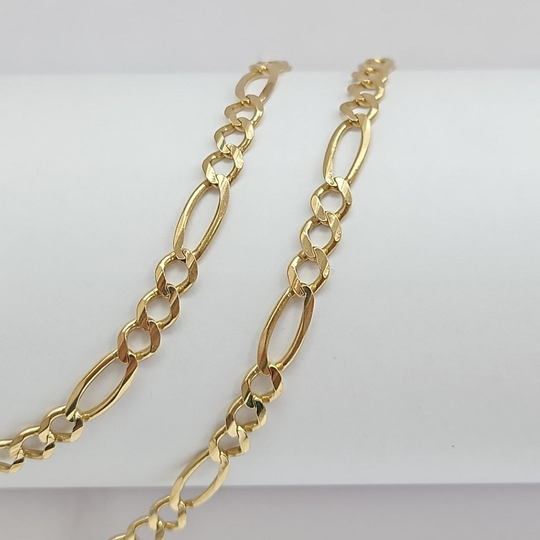 CADENA, CRUCIFIJO ORO 14 K 22.1 GRMS (SEMINUEVO)