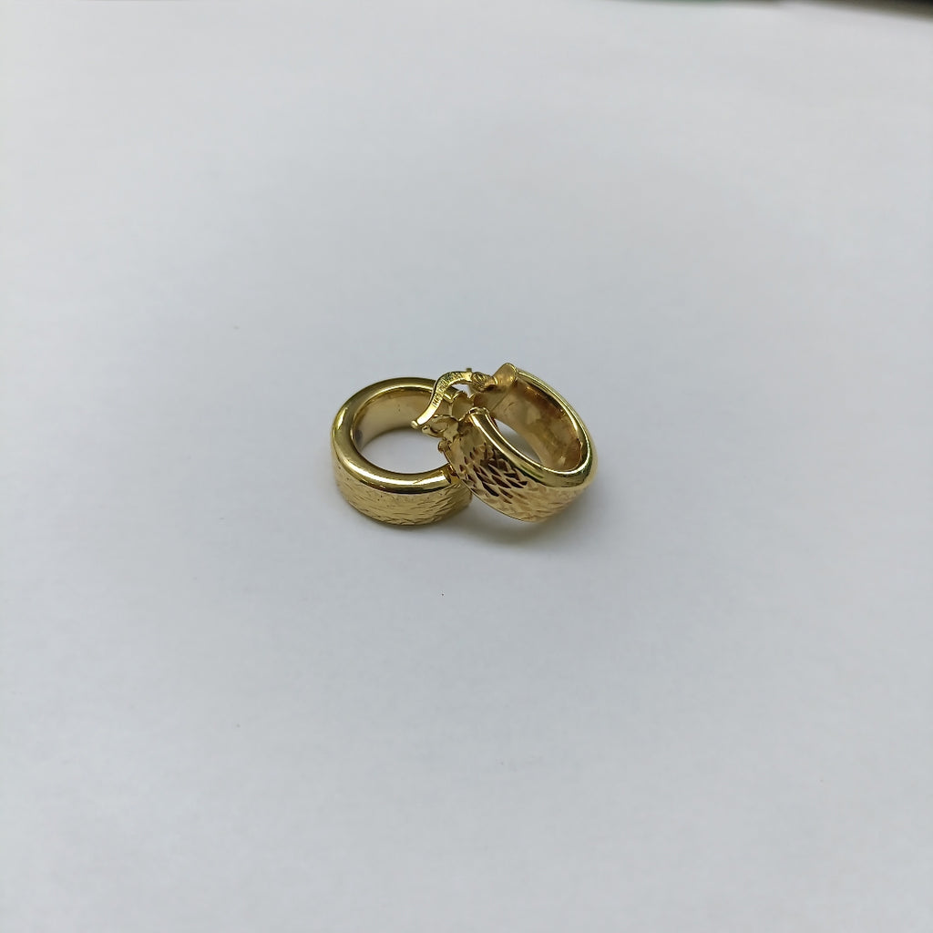 ARRACADAS PAR ORO 14 K 2.8 GRMS (SEMINUEVO)