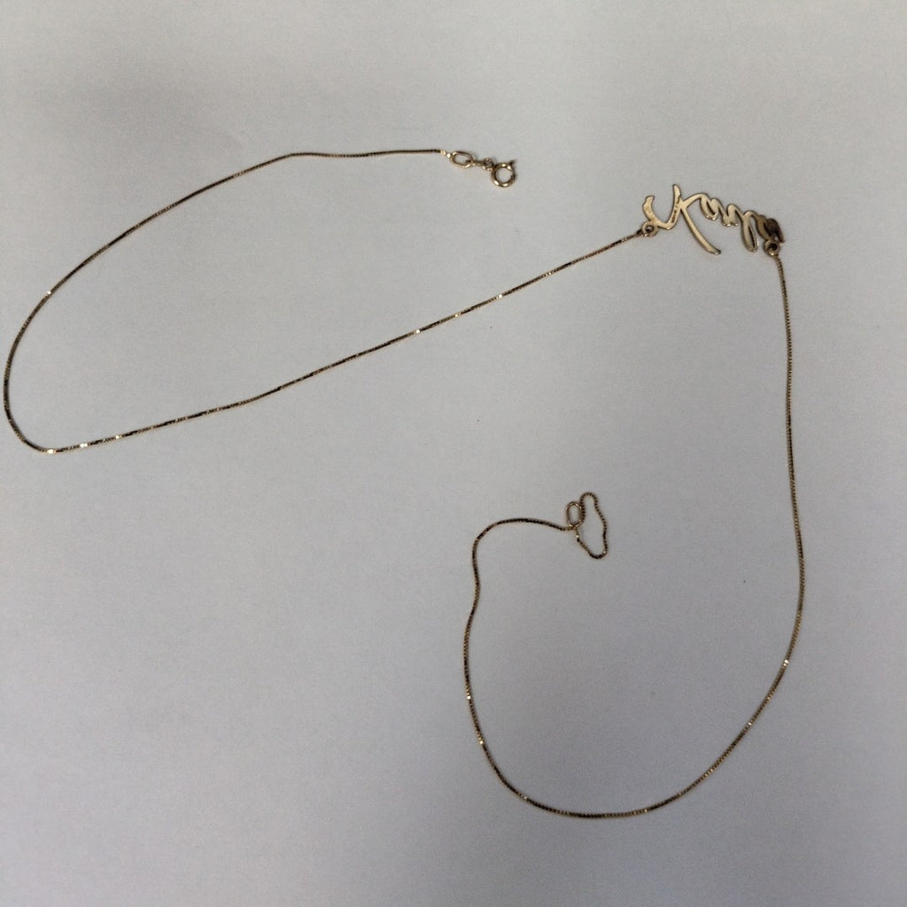 COLLAR ORO 14 K 1.6 GRMS (SEMINUEVO)