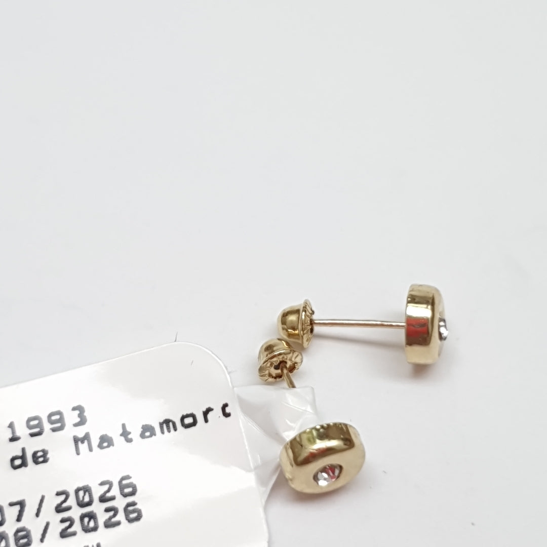 BROQUELES BROQUEL C CIRCONIA 14K 0.27 GR (NUEVO)