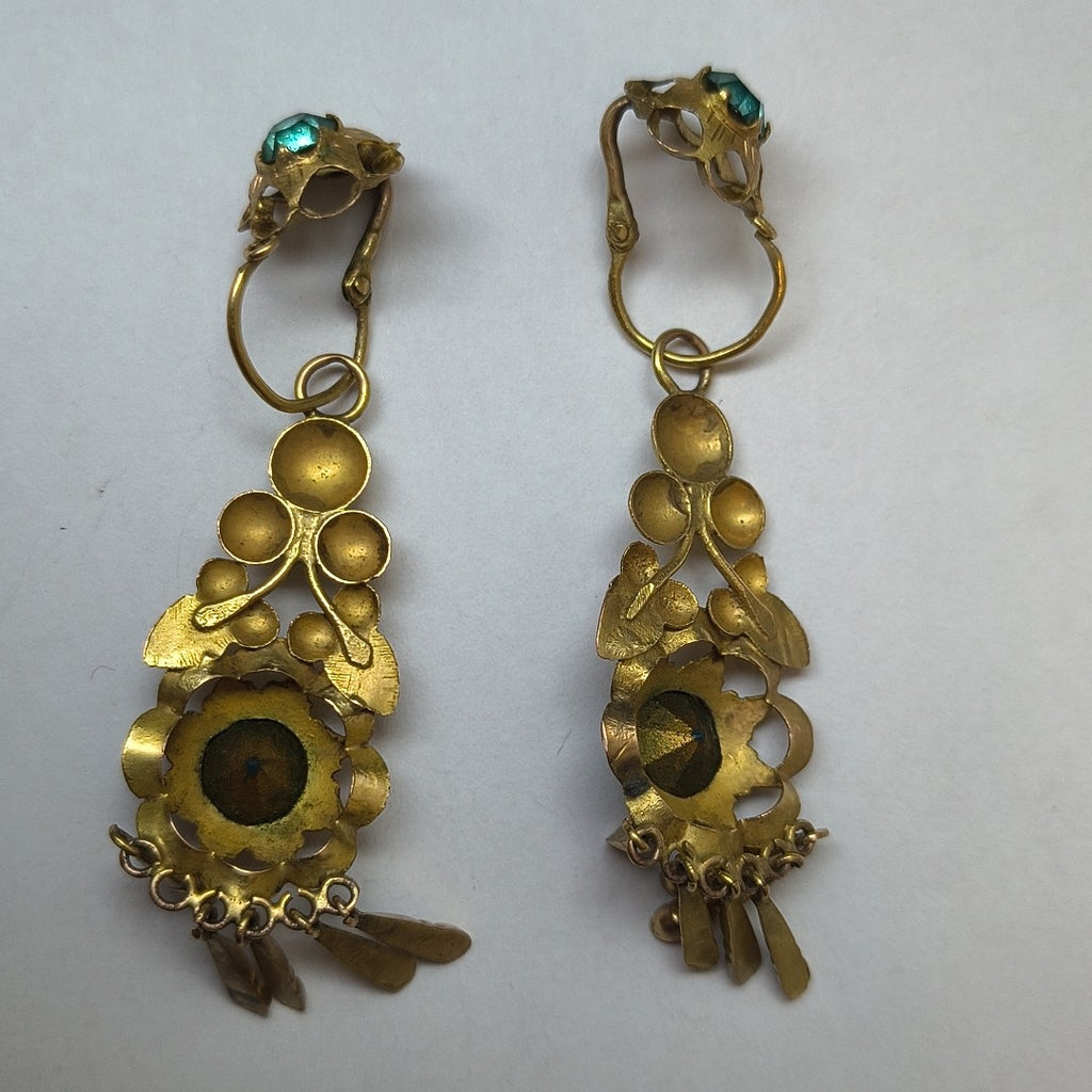 ARETES PAR ORO 8 K 5.7 GRMS (SEMINUEVO)