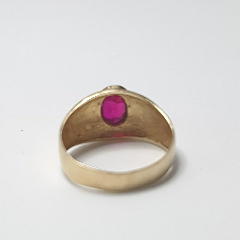 ANILLO ORO 10 K 3,70 GRMS (SEMINUEVO)