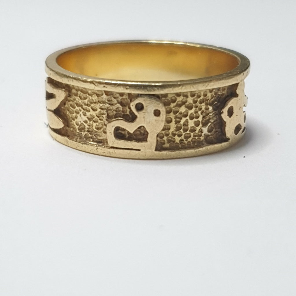 ARGOLLA ORO 18 K 8.5 GRMS (SEMINUEVO)
