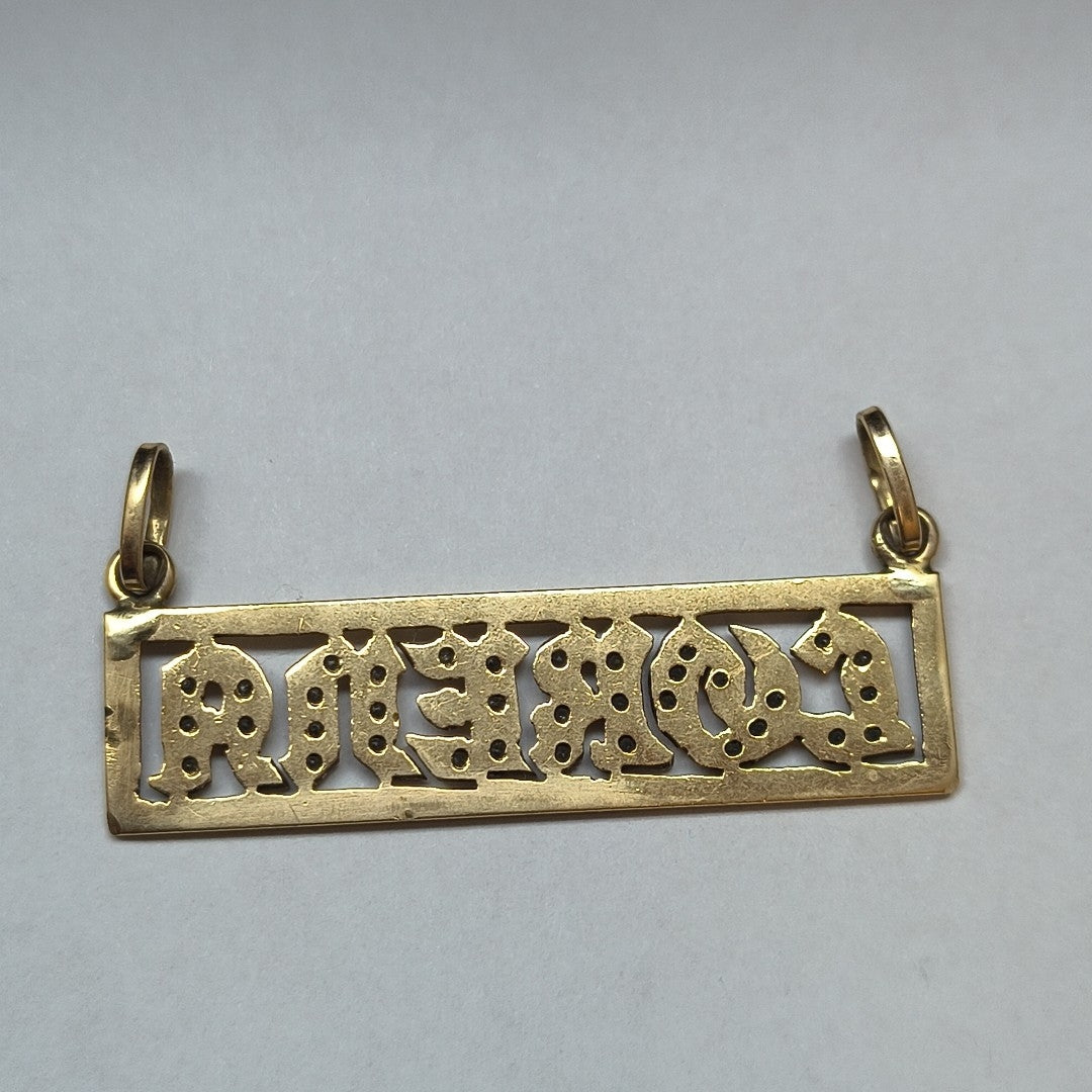 DIJE ORO 14 K 4.6 GRMS (SEMINUEVO)