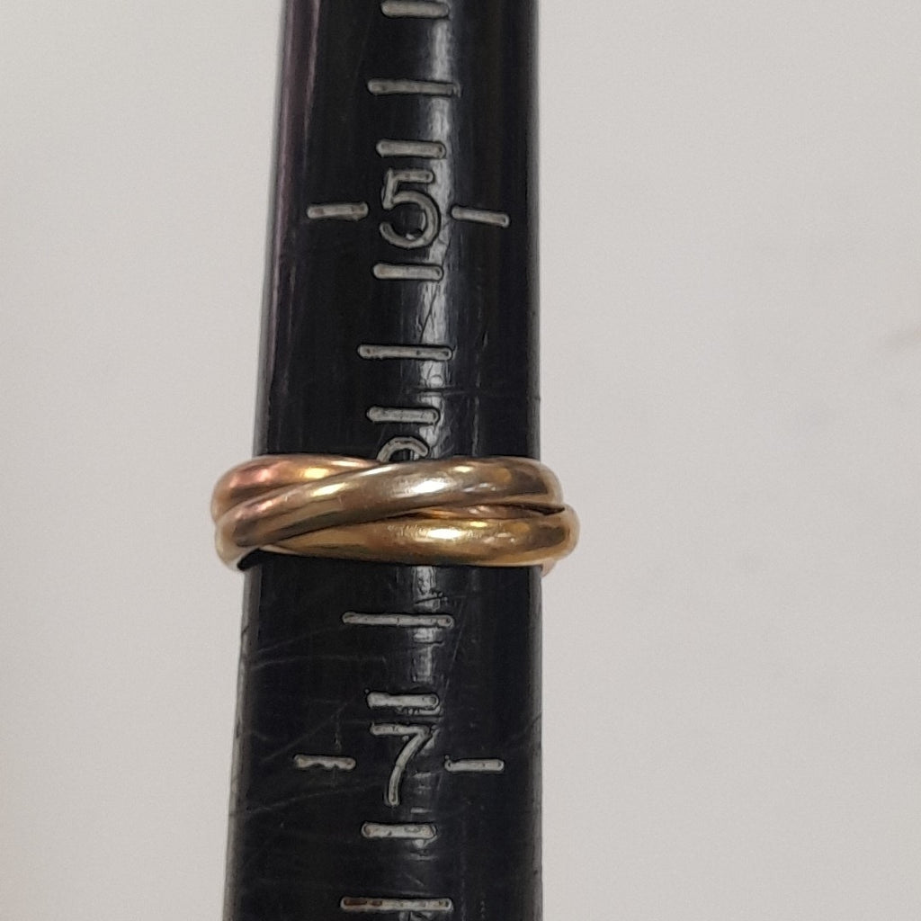 ANILLITO ORO COMBINADO 14 K 2,00 GRMS (SEMINUEVO)
