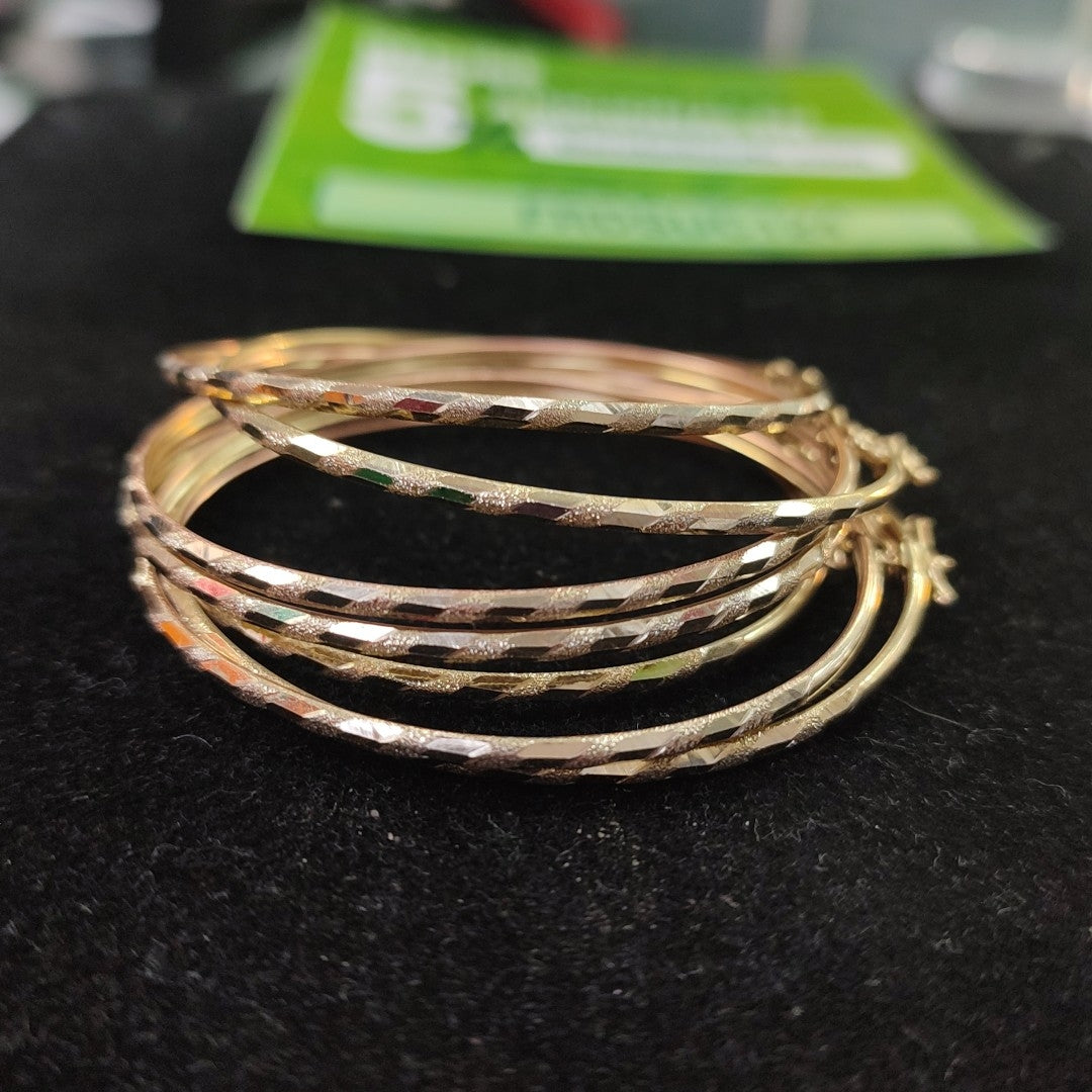 SEMANARIO DE PULSERAS ORO 14 K 16.4 GRMS (SEMINUEVO)