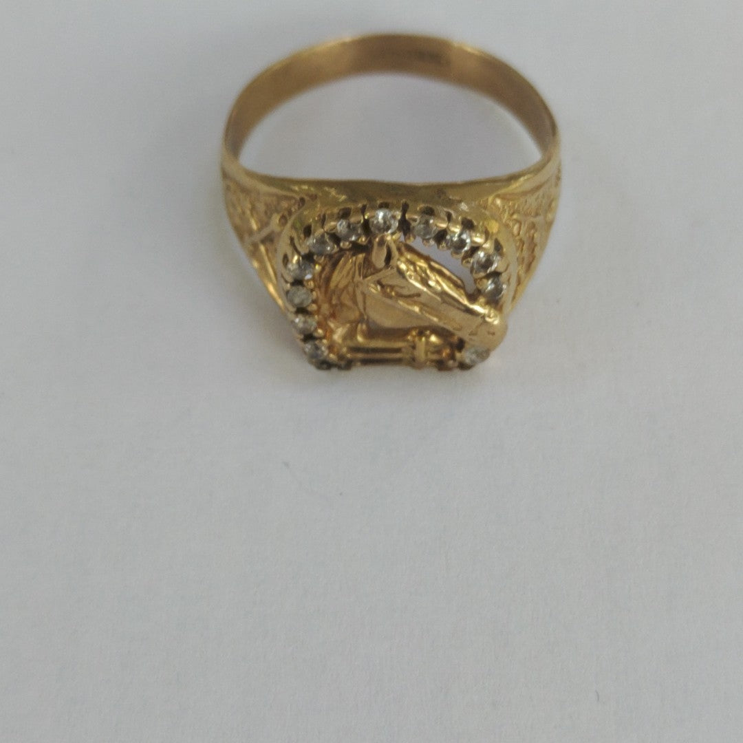 ANILLO ORO 10 K 5.1 GRMS (SEMINUEVO)