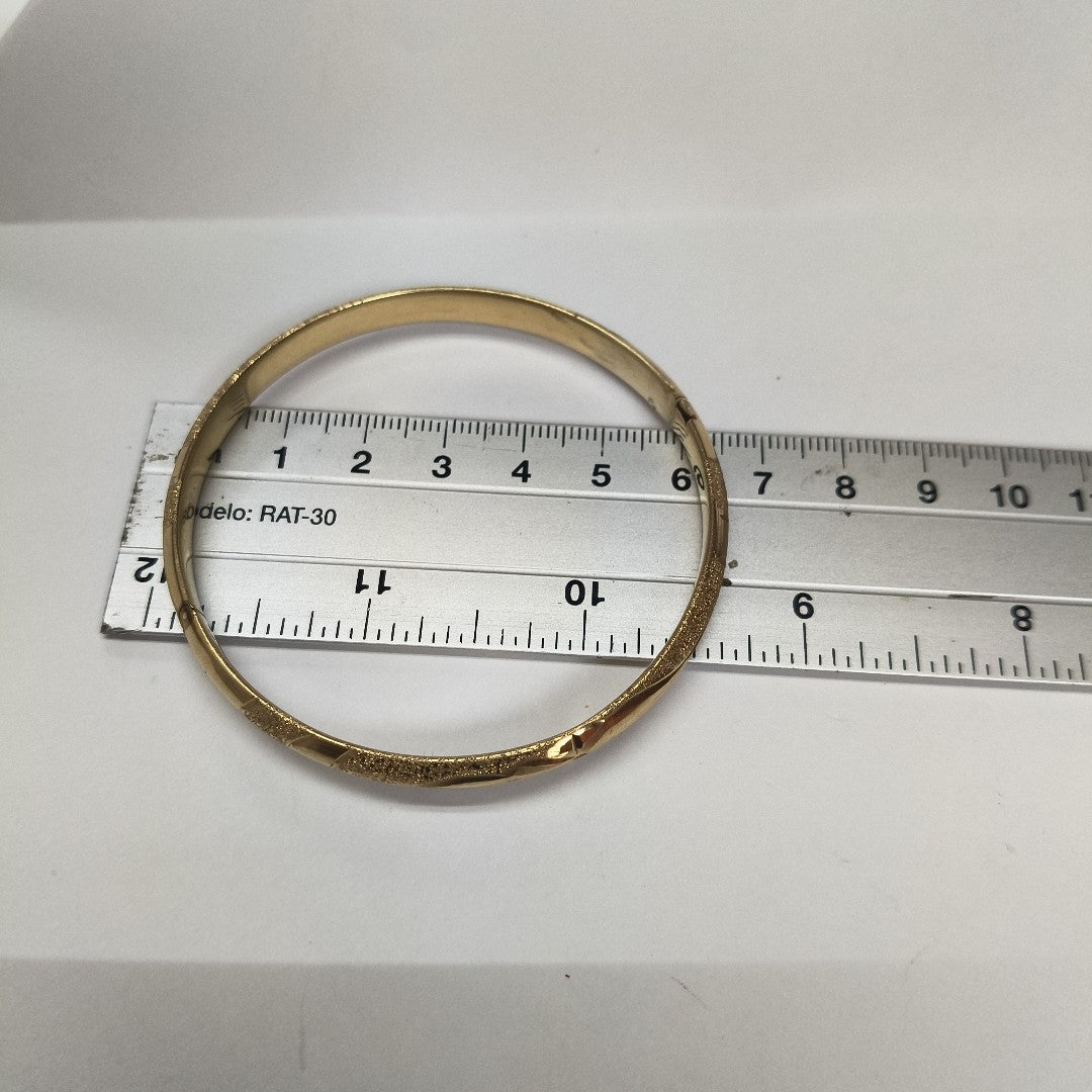 PULSERA RIGIDA ORO 8 K 8.7 GRMS (SEMINUEVO)