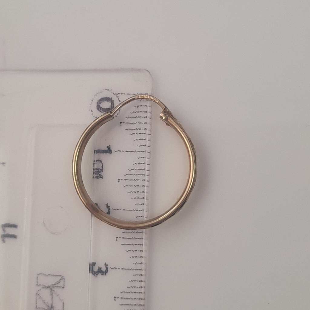 ARRACADAS PAR ORO 10 K 1,70 GRMS (SEMINUEVO)