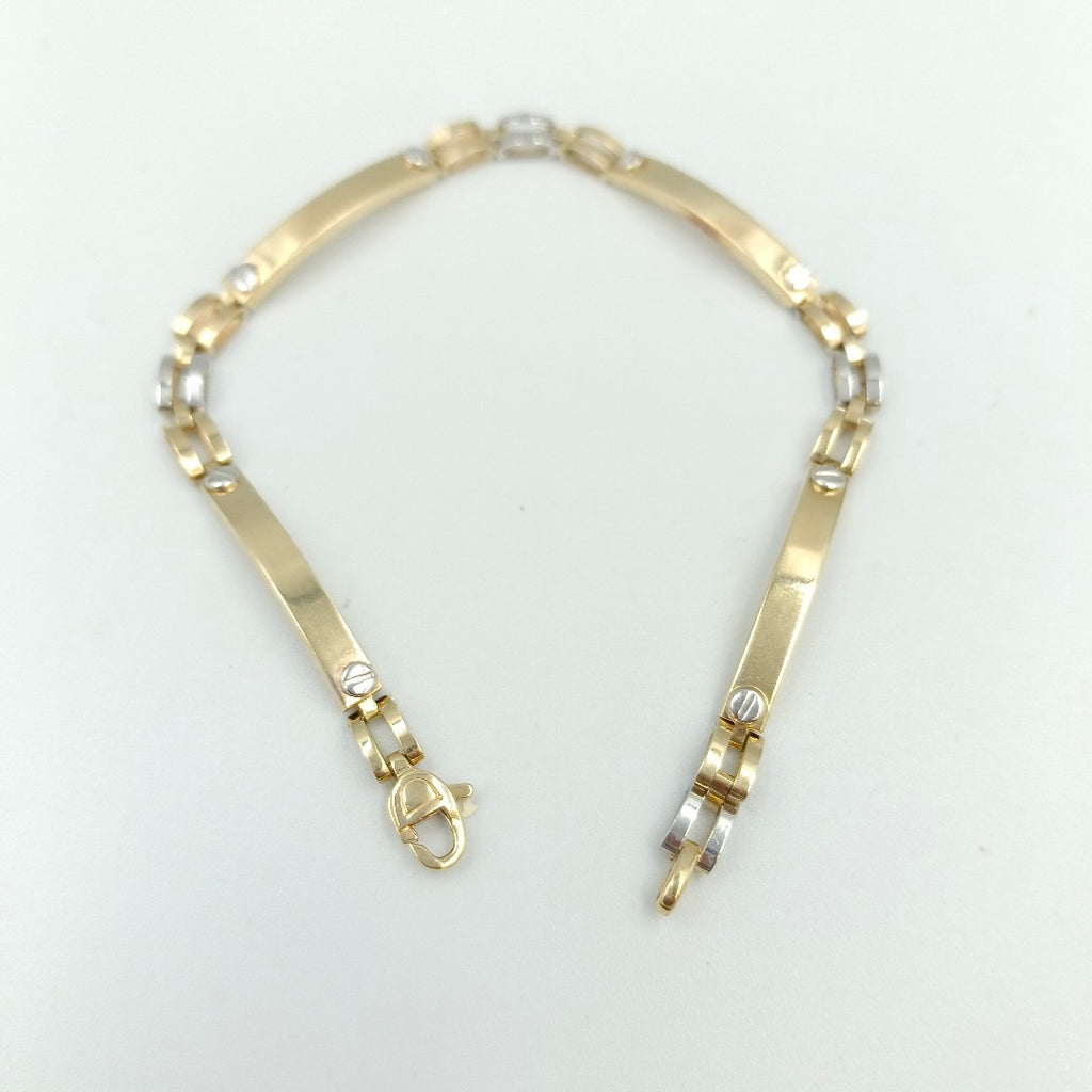 PULSERA ORO 14 K 6.9 GRMS (SEMINUEVO)