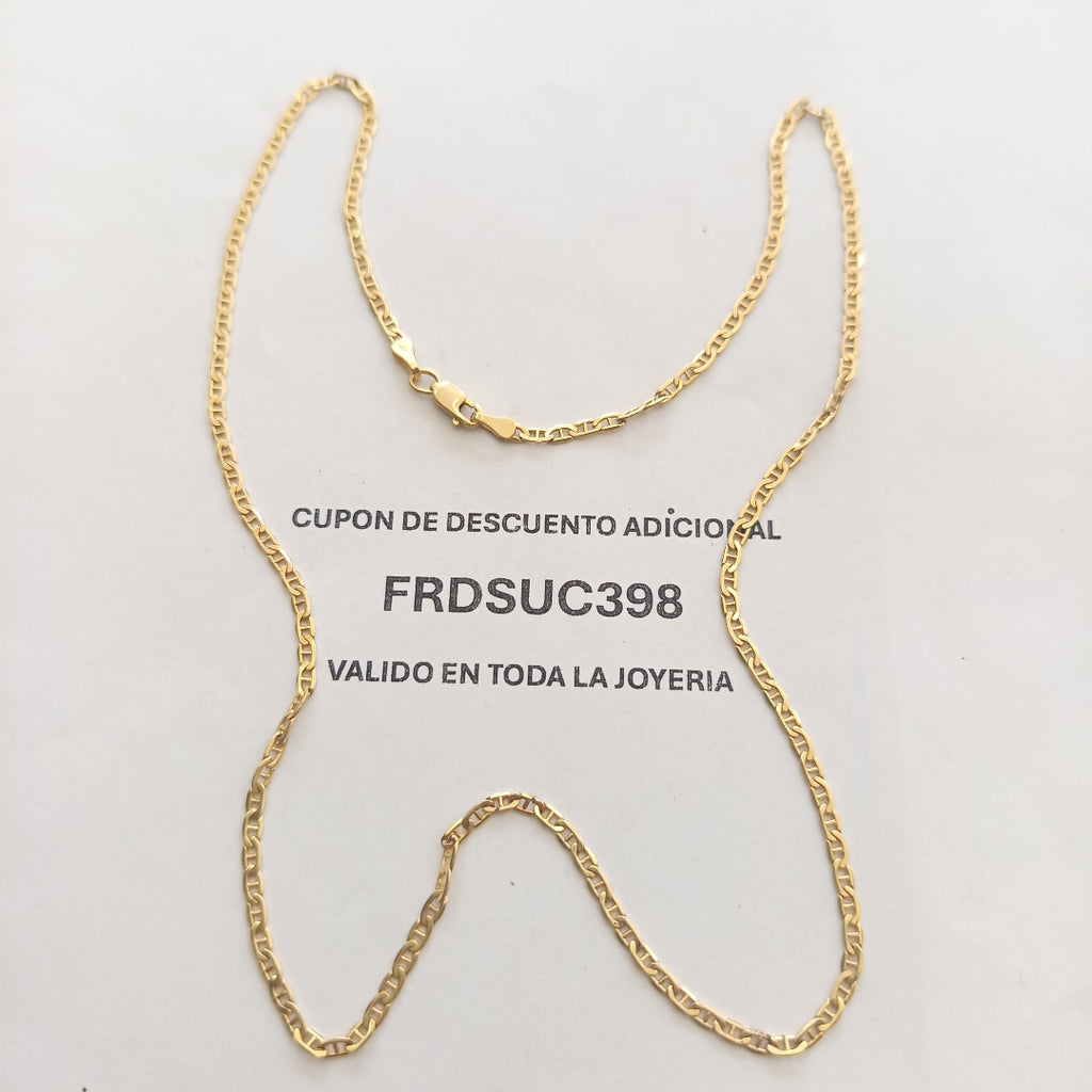 CADENA ORO 14 K 5.5 GRMS (SEMINUEVO)