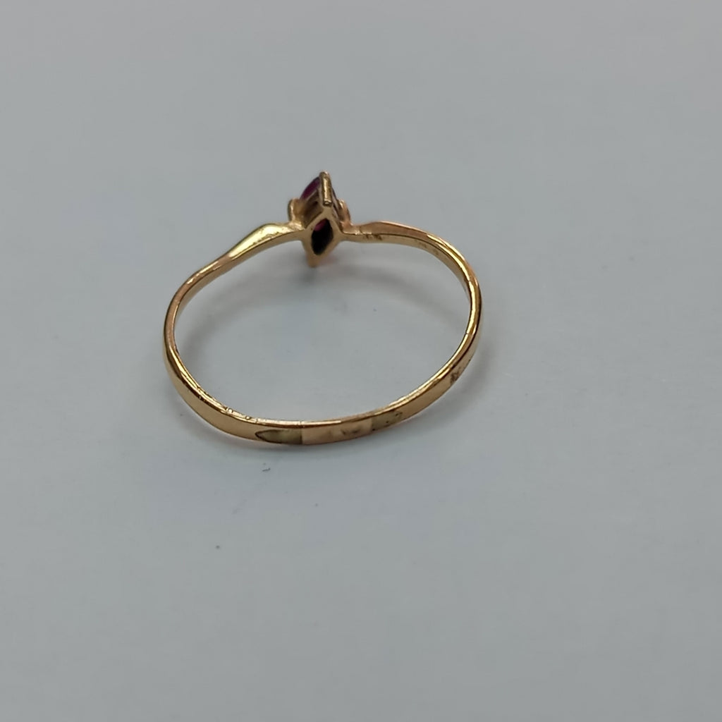 ANILLO ORO 10 K 0,80 GRMS (SEMINUEVO)