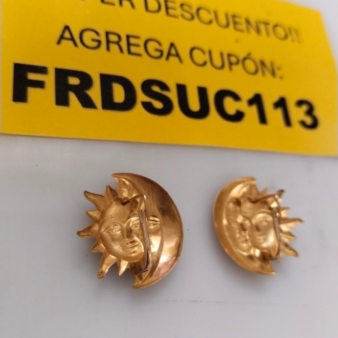 ARETES PAR ORO 10 K 1.7 GRMS (SEMINUEVO)