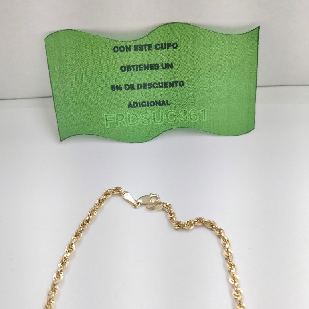 CADENA ORO 10 K 5.5 GRMS (SEMINUEVO)