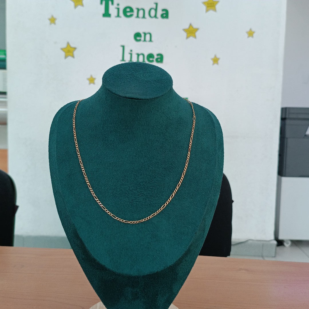 CADENA ORO 14 K 3.8 GRMS (SEMINUEVO)