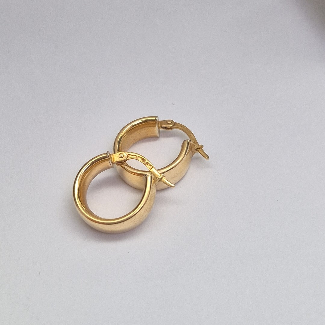 ARETES PAR ORO 14 K 3.2 GRMS (SEMINUEVO)