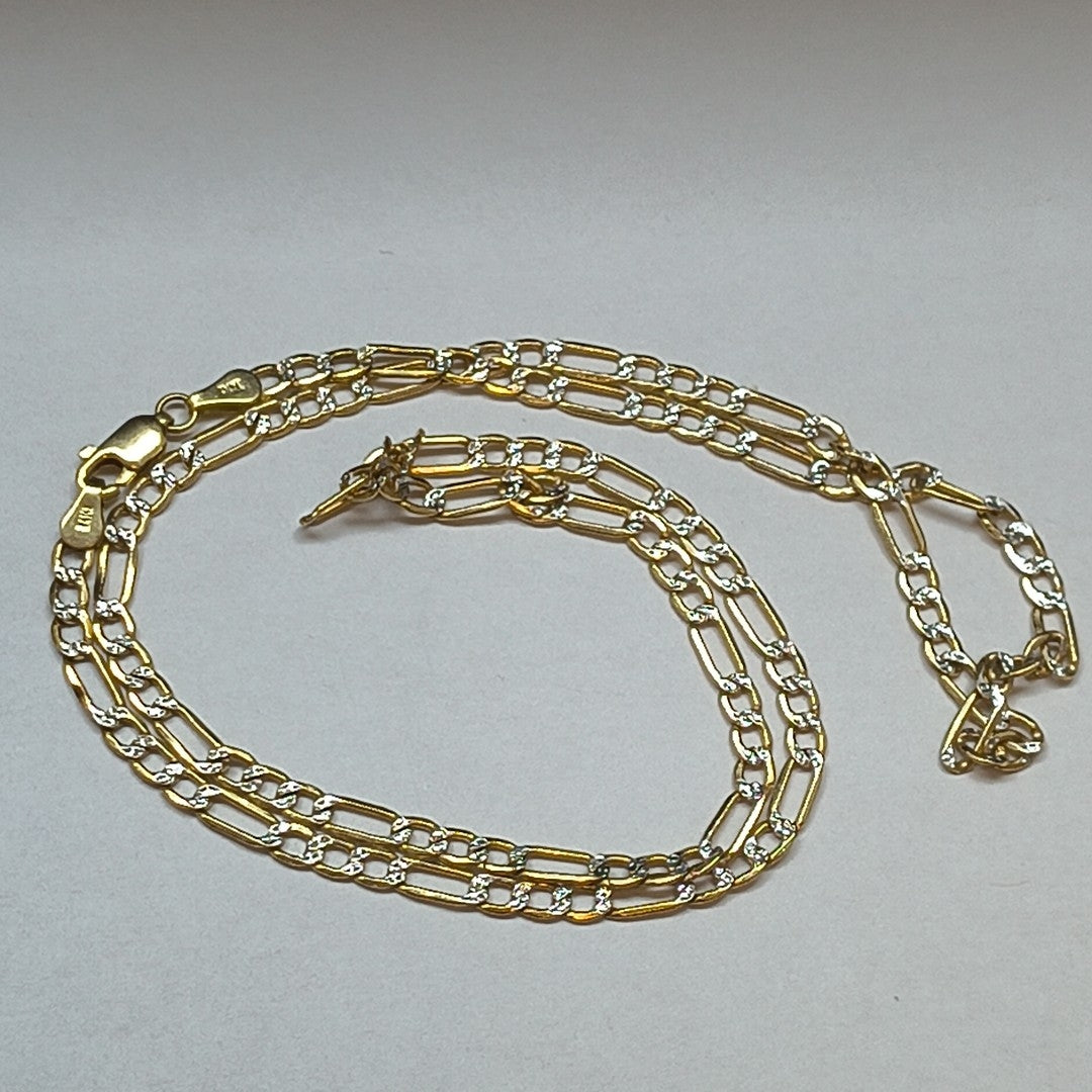 CADENA ORO,RODIADO 14 K 4,40 GRMS (SEMINUEVO)