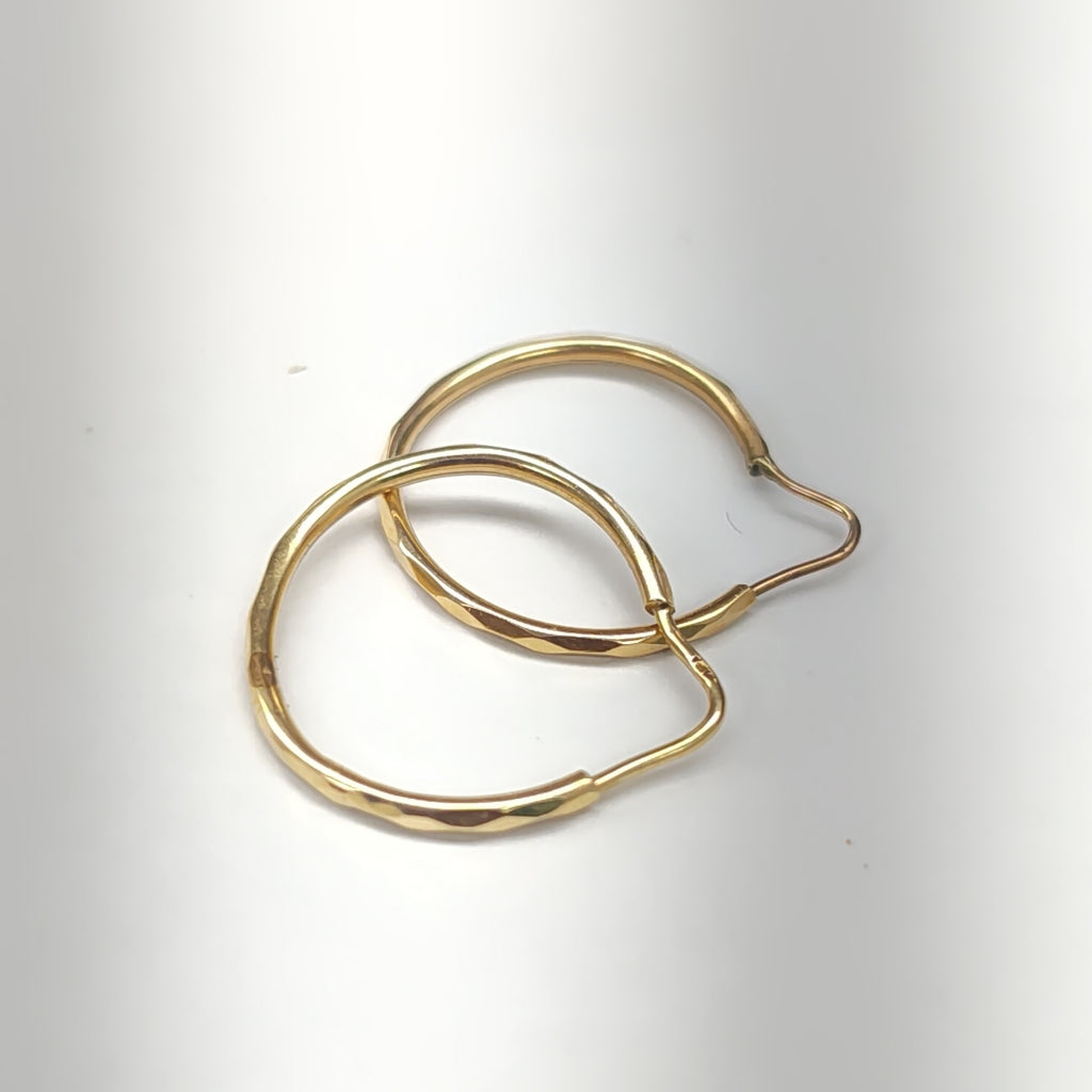 ARRACADAS PAR ORO 14 K 1.4 GRMS (SEMINUEVO)