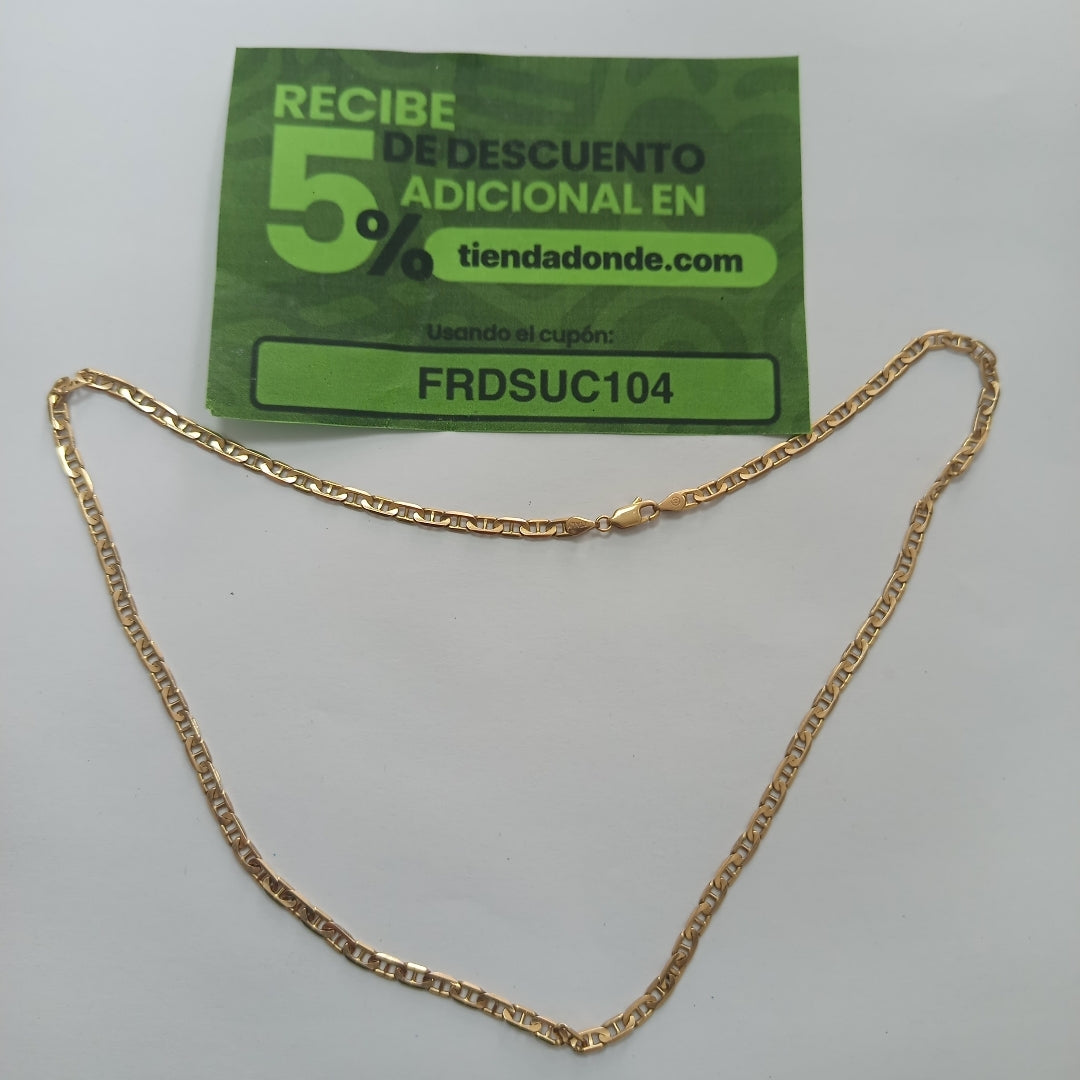 CADENA ORO 14 K 11,50 GRMS (SEMINUEVO)